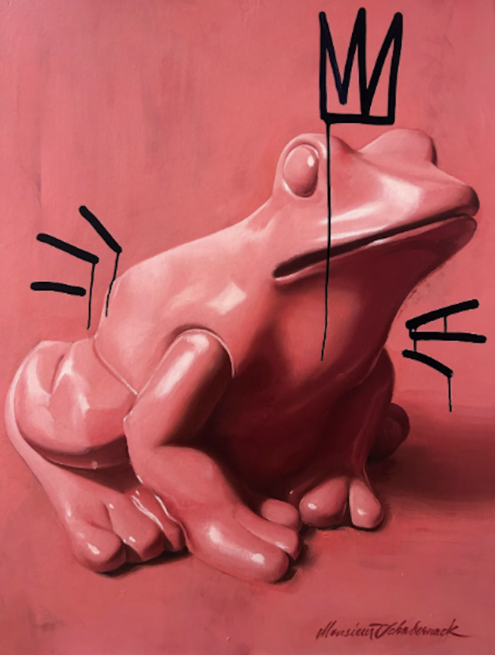 Kiss the Frog - Pink, Monsieur Schabernack