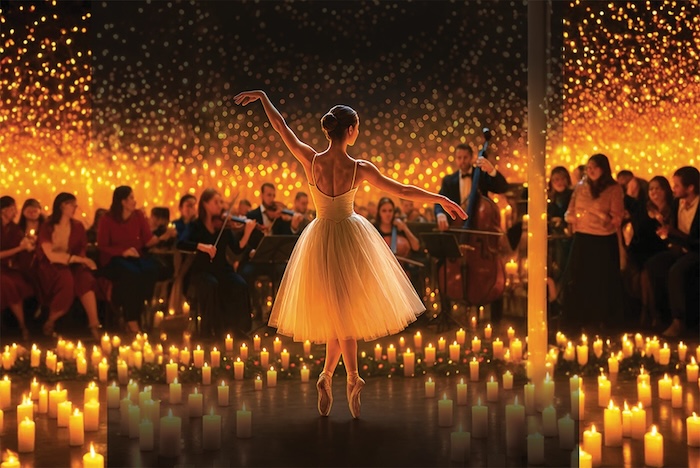 Winterzauber: Ballett-Geschichten im Kerzenschein – mit Kammerorchester