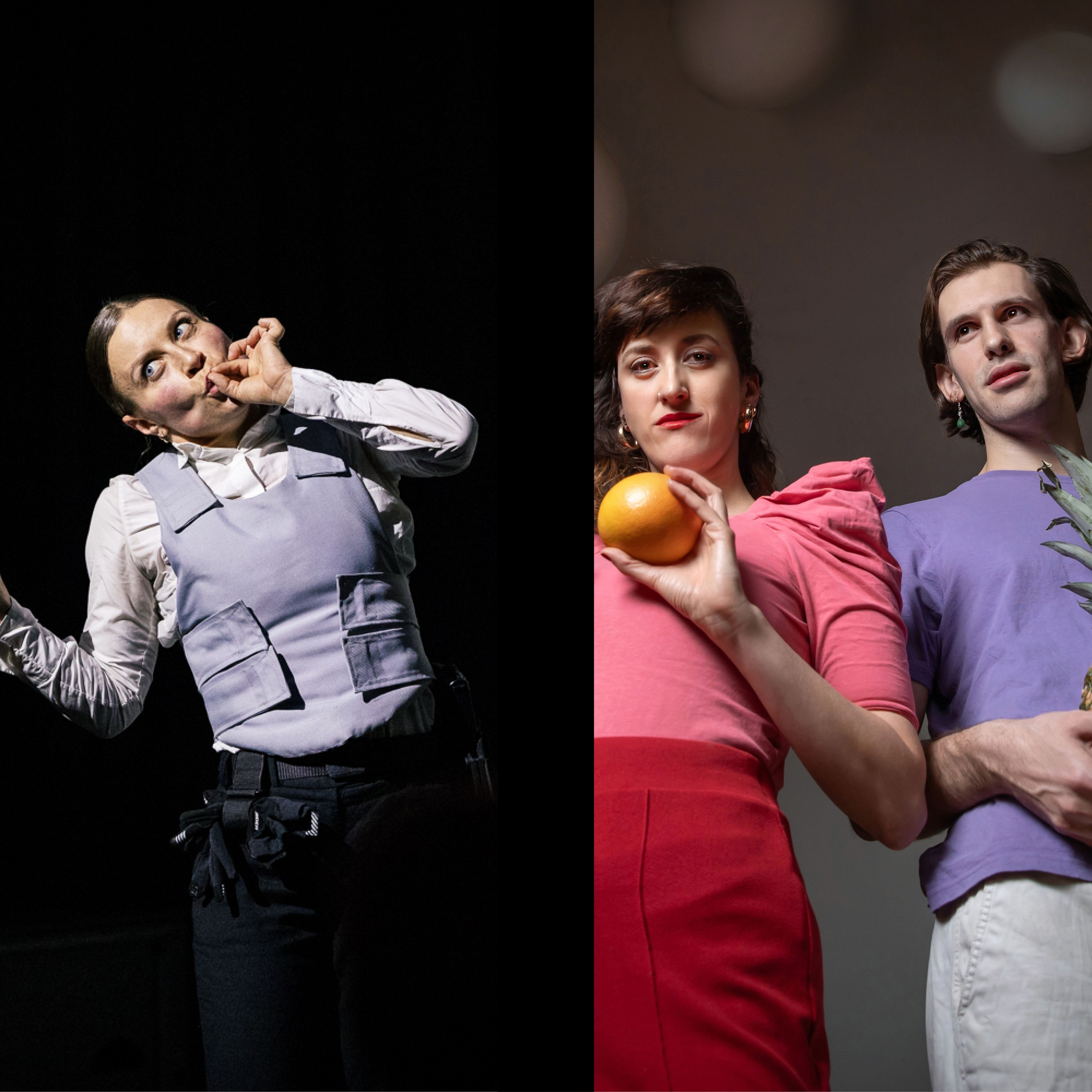 herbstkabarett: Liina Magnea, "Lottery Paradox / Fiasco" (2025); Seven Trials Theatre Troupe, "​The Present: A Bouffon Show" (2025)