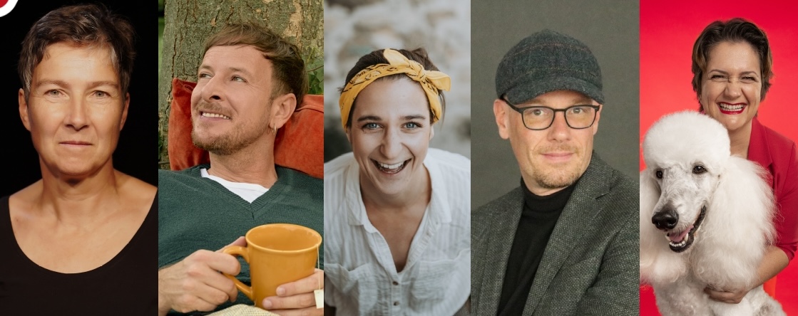 5 Kabarettist*innen