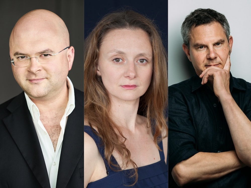 Gerti Drassl, Daniel Keberle und Florian Krumpöck