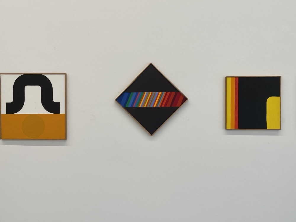 Gerhard Lojen Ausstellungsansicht