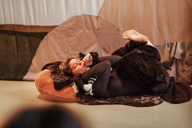 Der erste Winterschlaf des kleinen Bären