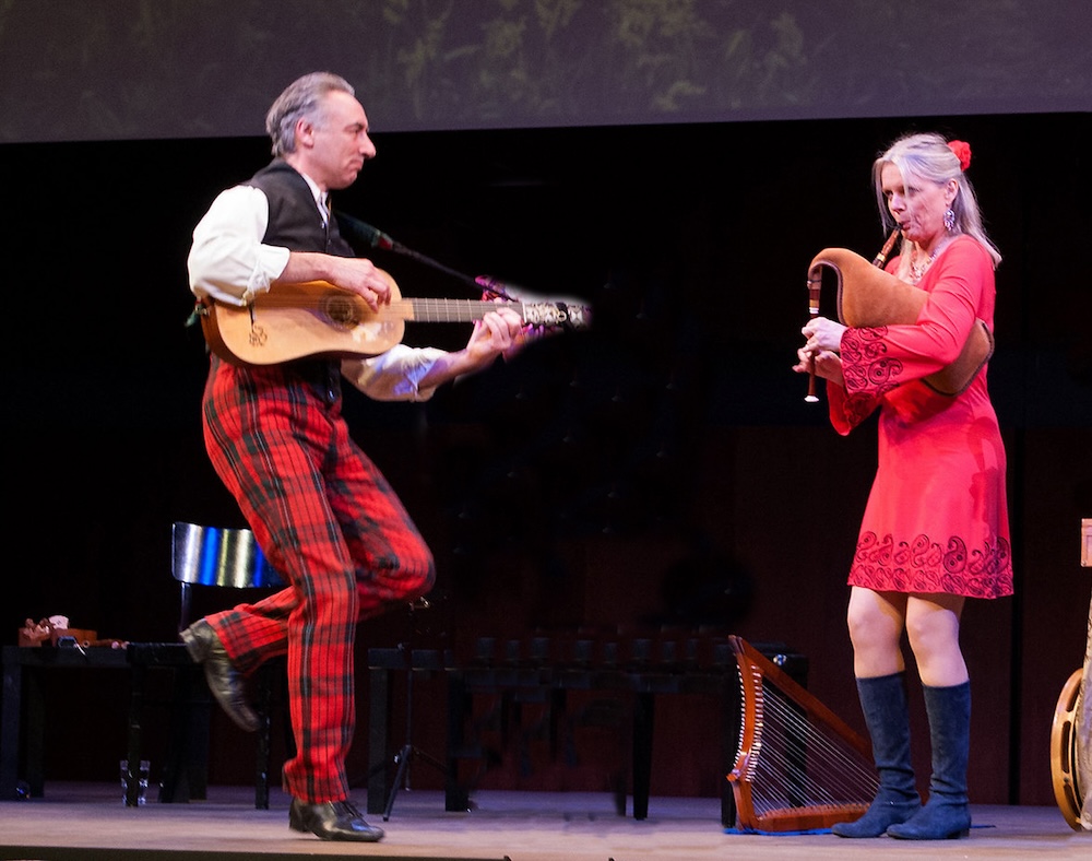 Steven Player mit Gesine Bänfer