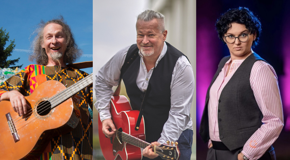 Sonja Minar, Dan Knopper und Simon Pichler