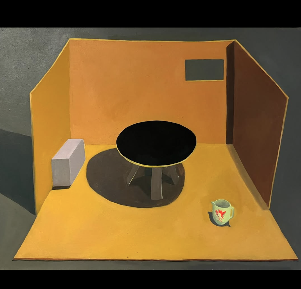 Fotocredit: Hana Kuchlerova, Black table/ Öl auf Leinwand Hana Kuchlerova,