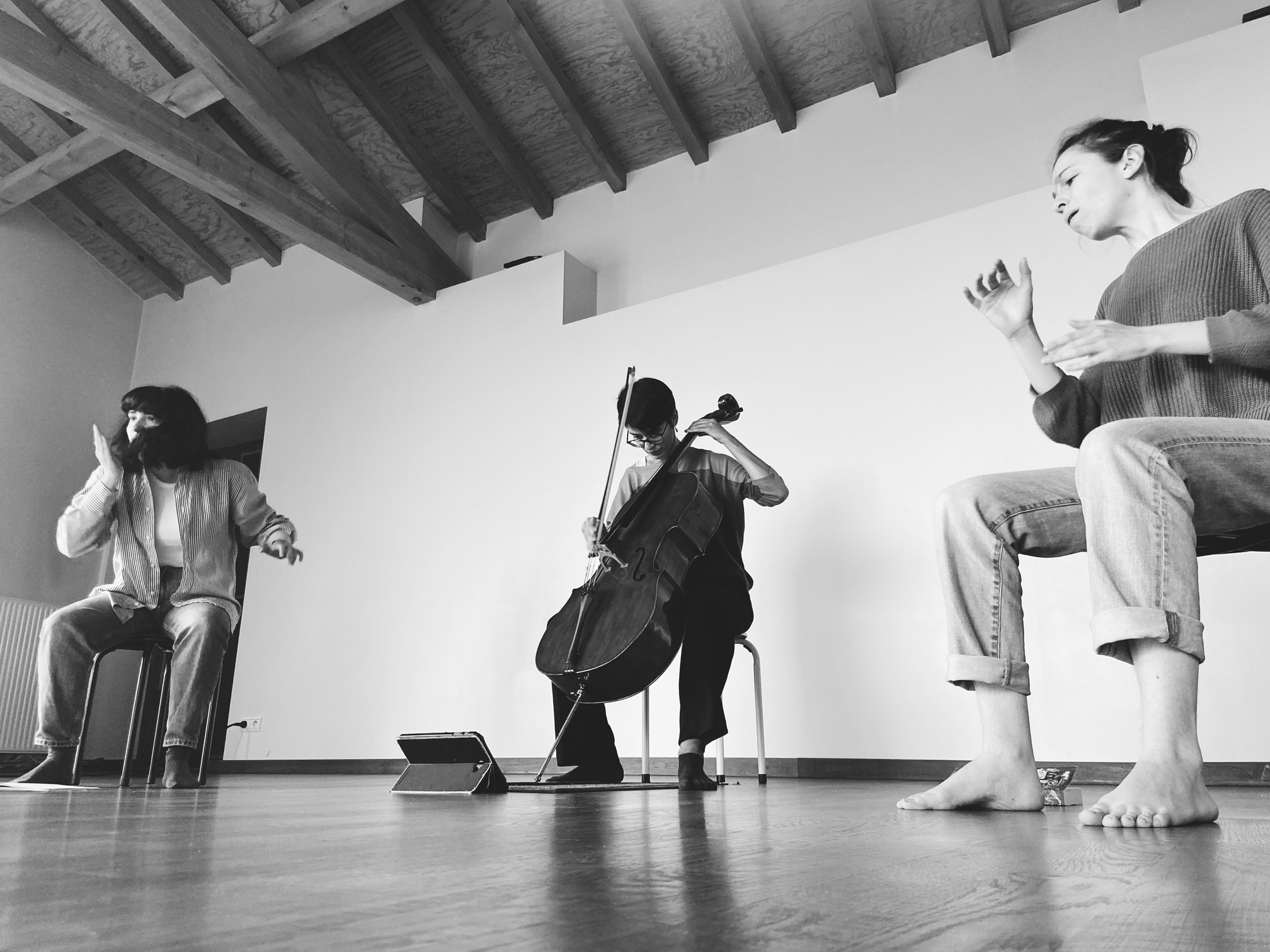 Legami improvisation trio (Doppelkonzert mit Vlachos – Robinson – Çe) | Kulturkotter