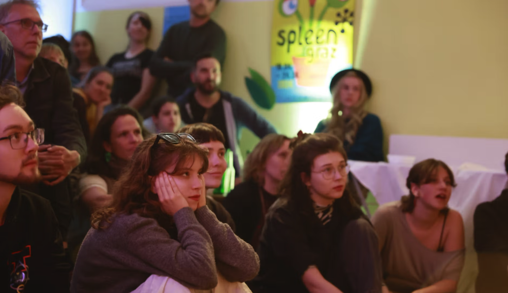 spleen Abschlussfeier in der Festivalzentrale