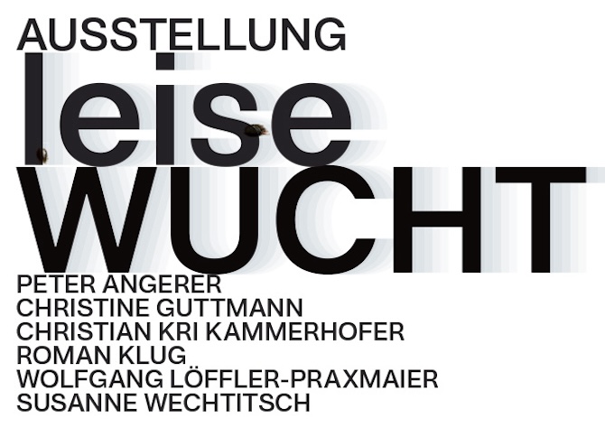 Flyer Ausstellung „Leise Wucht“