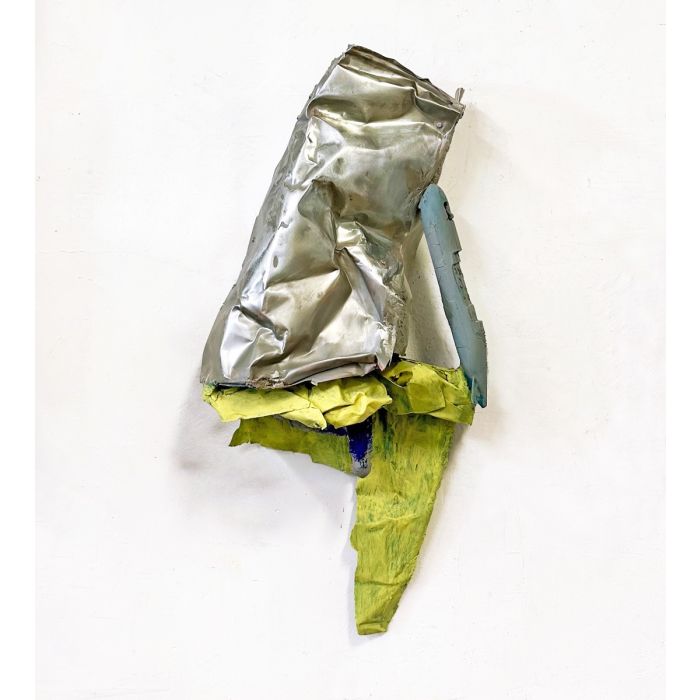 Fotocredit: Michael Kienzer, Landscape Vol. 1, Aluminium, Stahl, Kunststoff, Acrylfarbe, Lack, 95x62x18cm Michael Kienzer, Landscape Vol. 1, Aluminium, Stahl, Kunststoff, Acrylfarbe, Lack, 95x62x18cm