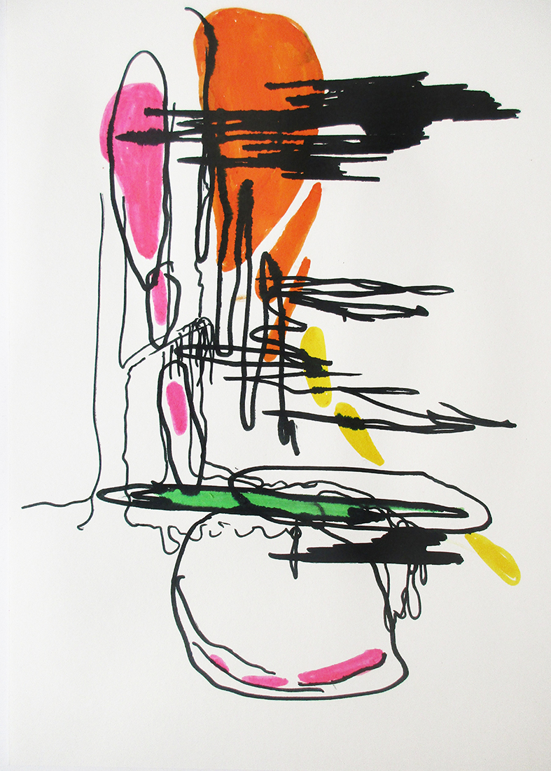 Klaus D. Zimmer Sketch n Bike Landschaft