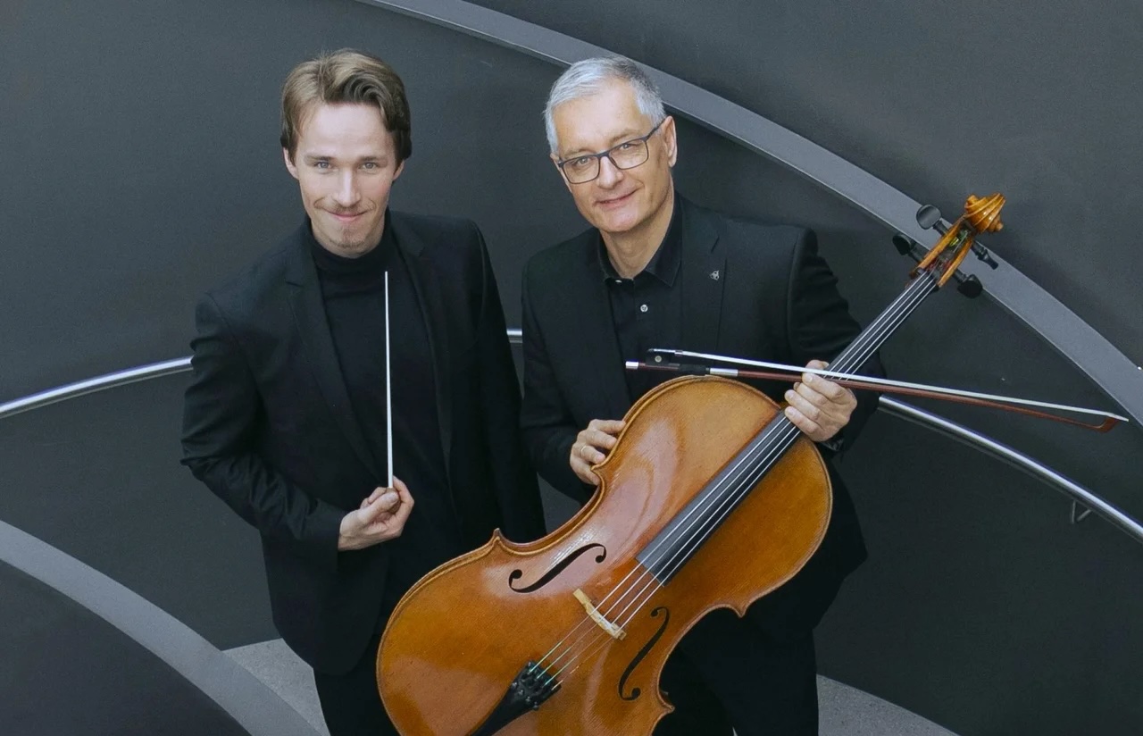 Heinz Moser: Cello, David Schlager: Dirigent