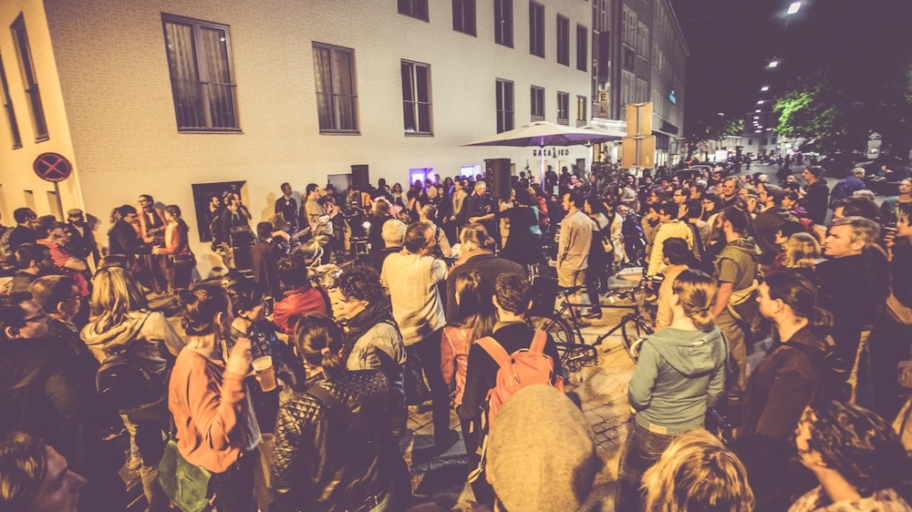 Lendwirbel in Graz Lend
