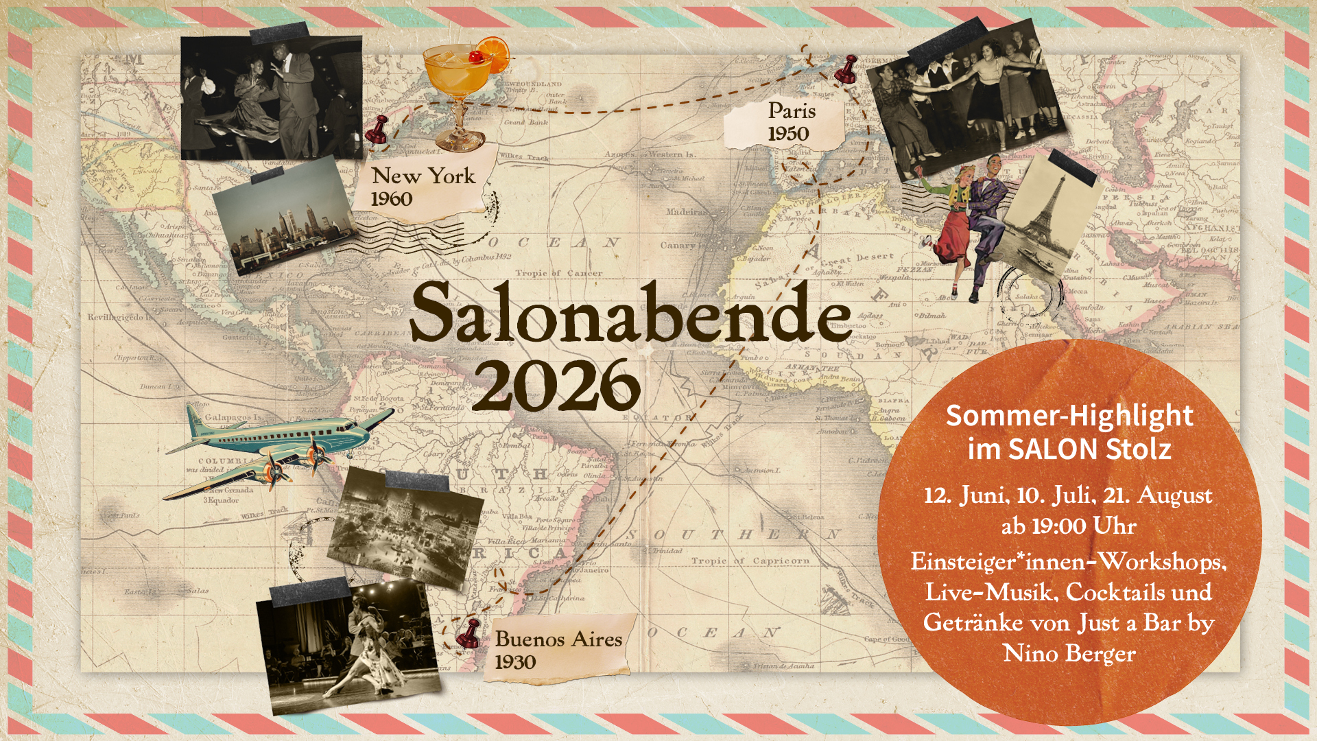 Plakat Salonabende