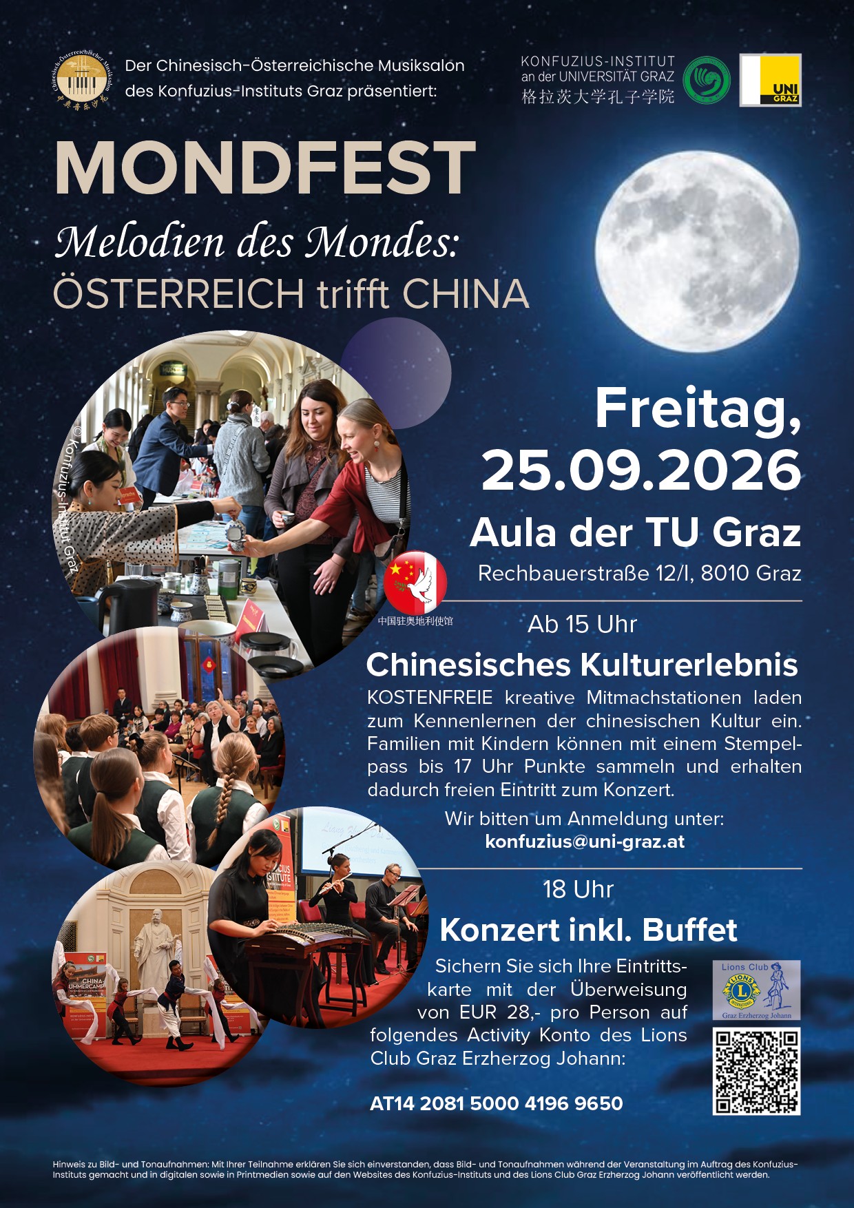 Fotocredit: Konfuzius-Institut Graz Poster Mondfest 2026