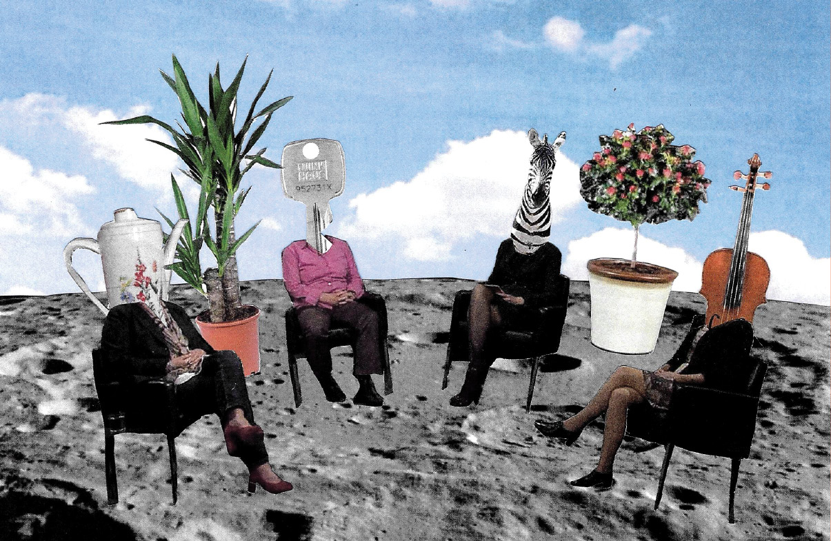Collage: frei sein